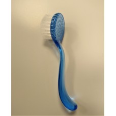 Nailbrush Plexi rond blauw